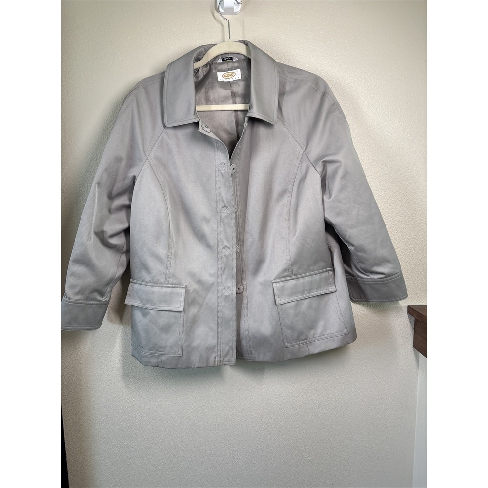 Talbots Petites Coat Jacket Soft Shell Size Medium See Measurements